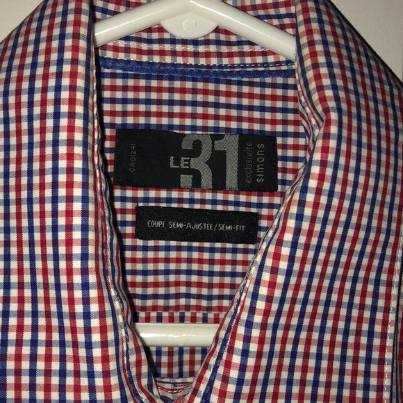 Semi-Fit Dress Shirt - Picture 3 of 4